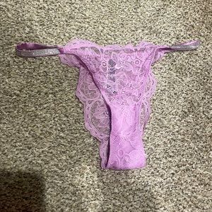 VS Brazilian shine strap panty large